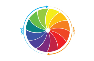 Colour wheel graphic on a white backgroundchrysanthos.com